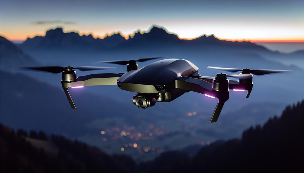 Dark Hawk Pro Drone Flying