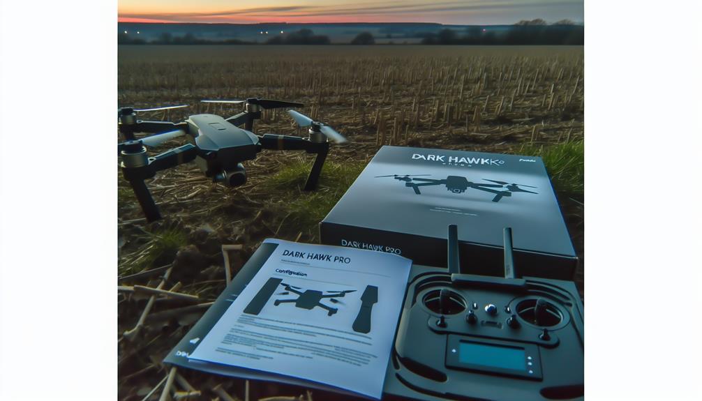 Dark Hawk Pro Drone Setup